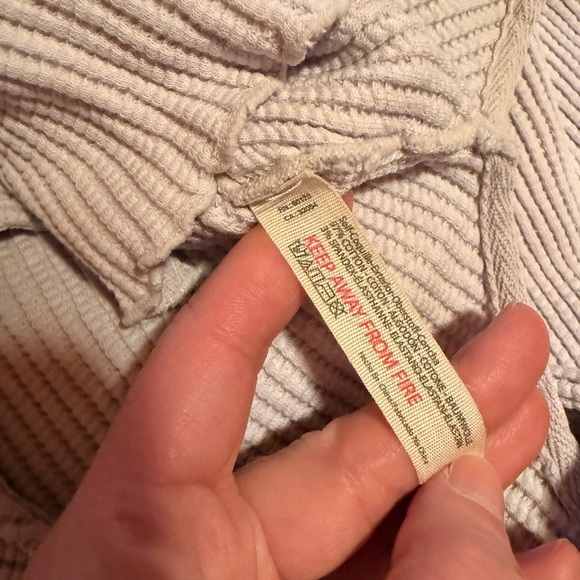 Free People Ribbed Crop Top - Picture 3 of 4